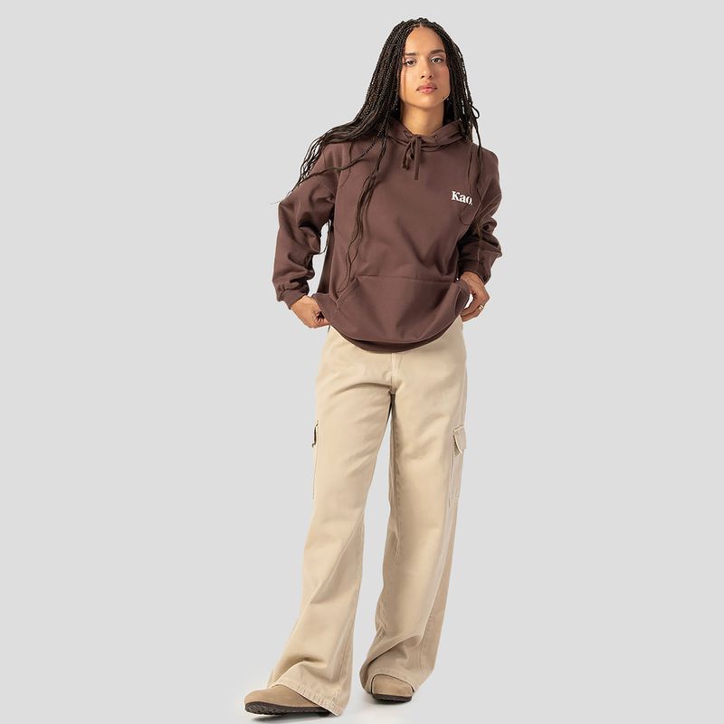 Кофта жіноча Kaotiko Your Opinion brown 2
