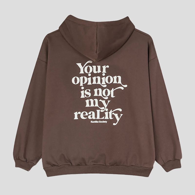 Кофта жіноча Kaotiko Your Opinion brown 5