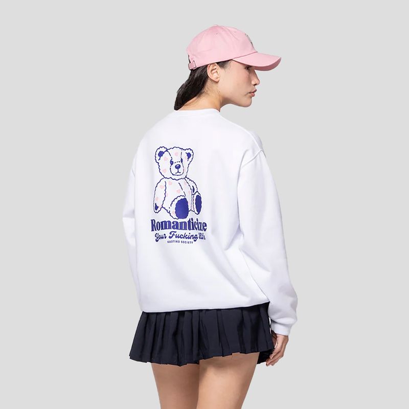 Кофта жіноча Kaotiko Loving Bear white 2