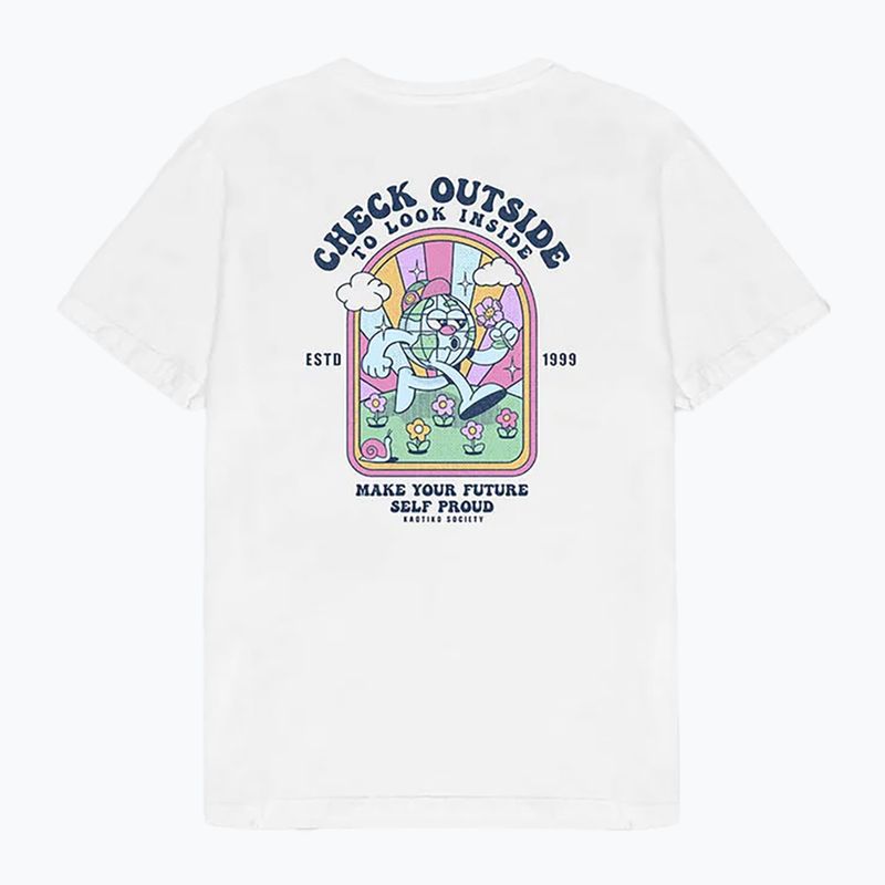 Футболка чоловіча Kaotiko Washed Look Inside white 2