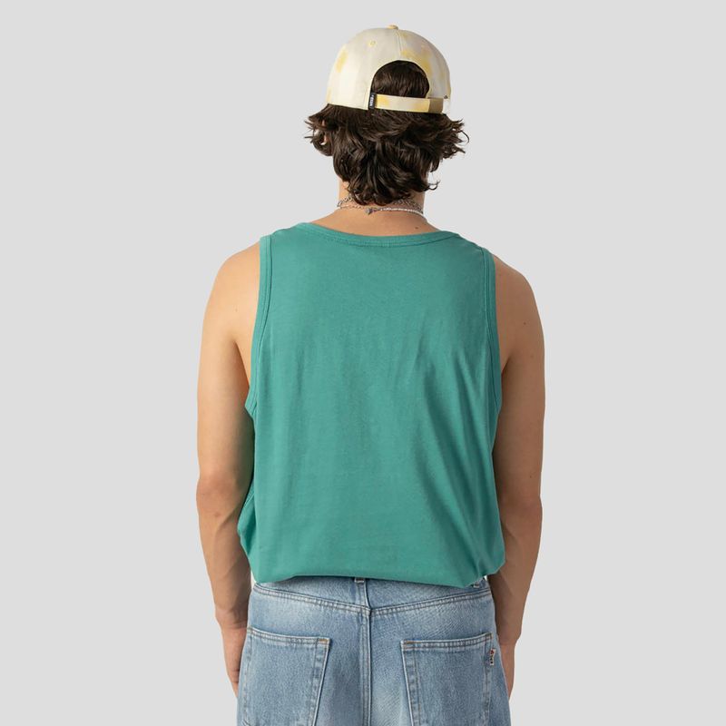 Футболка чоловіча Kaotiko Tank Top Nathan sea green 2