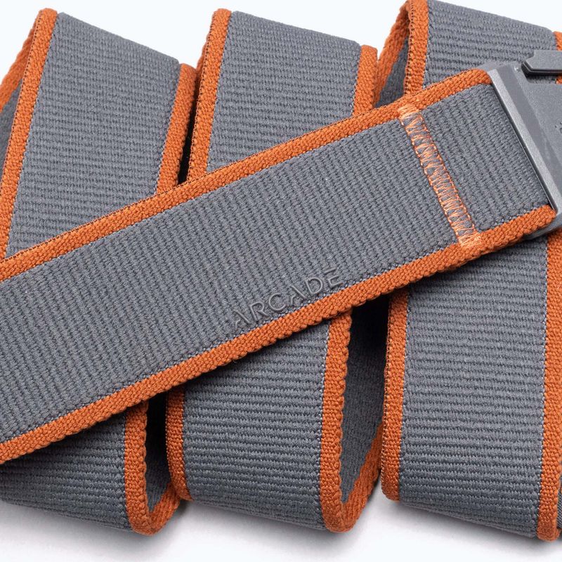 Ремінь для штанів Arcade Carto charcoal/saddle 4