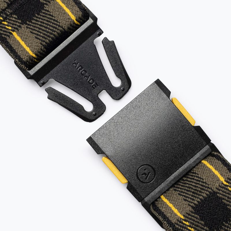 Ремінь для штанів Arcade POW x Joseph Toney crocodile/mustard 3