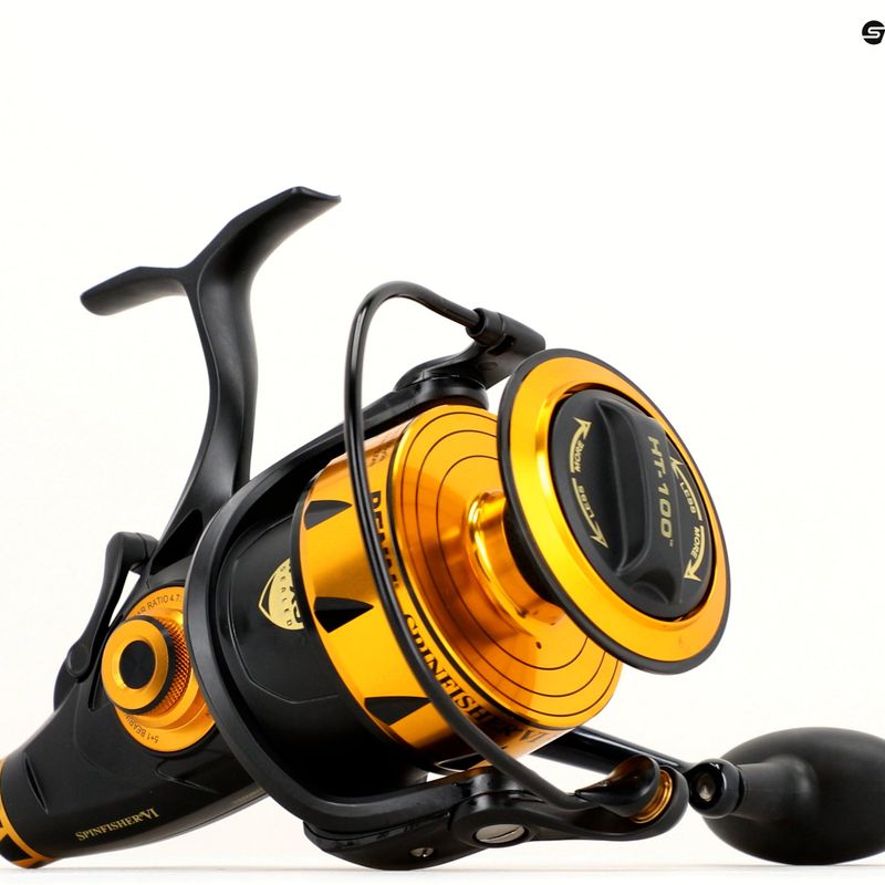 Котушка коропова Penn Spinfisher VI Reel Live Liner чорно-золота 1481279 5