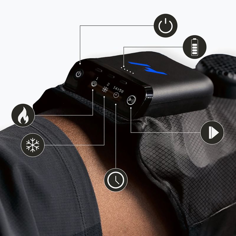 Пристрій для регенерації колін Hyperice Contrast 2 Knee black 4