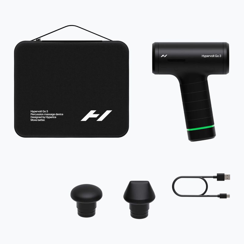 Масажер Hyperice Hypervolt Go 3 black 3