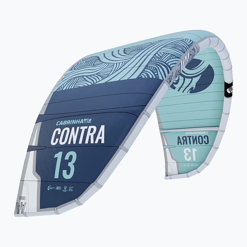 Повітряний змій для кайтсерфінгу Cabrinha Contra бірюзовий K2KOCTR3S017003