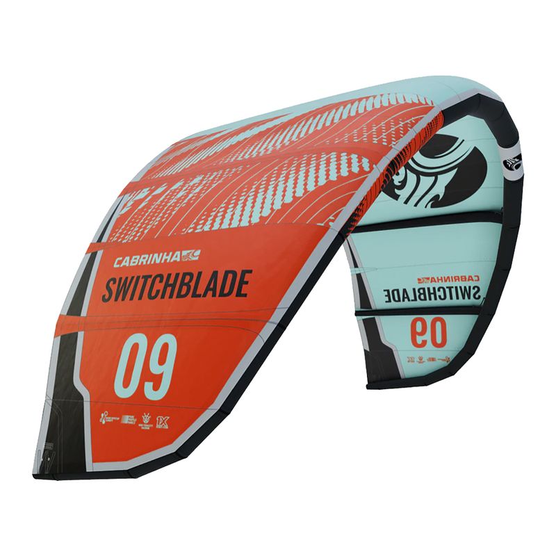 Повітряний змій для кайтсерфінгу Cabrinha Switchblade бірюзовий