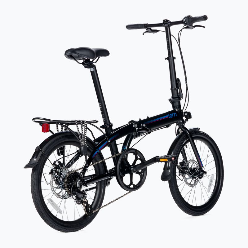 Велосипед міський складаний Tern Link B8 чорний 3