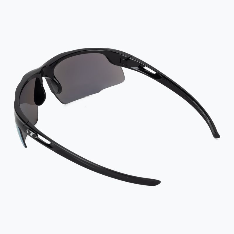 Окуляри сонцезахисні Tifosi Centus gloss black/smoke bright blue 2