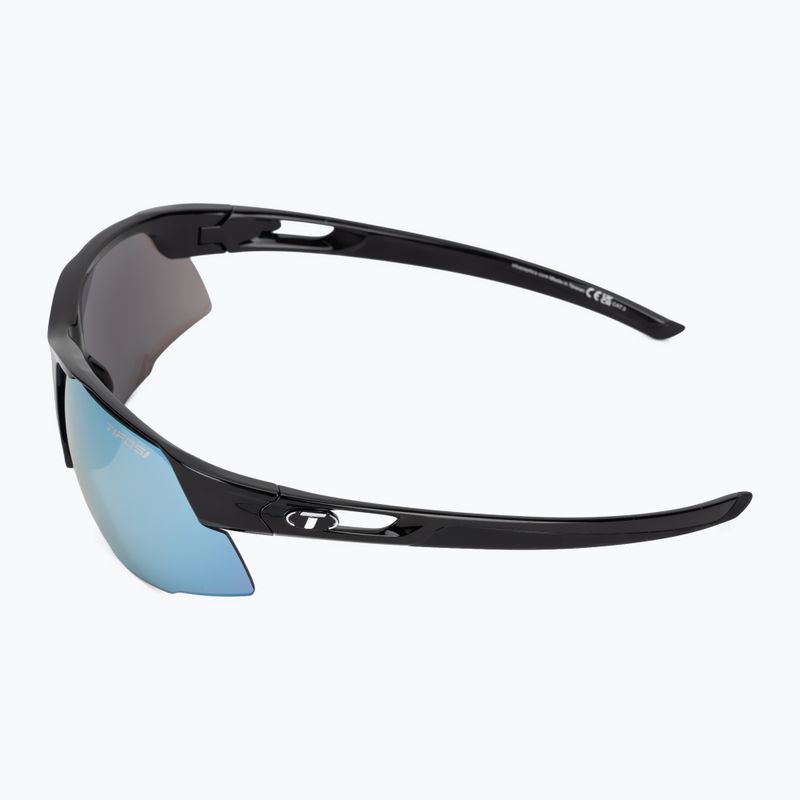 Окуляри сонцезахисні Tifosi Centus gloss black/smoke bright blue 4
