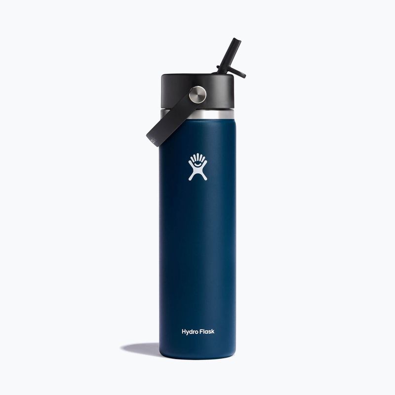 Термопляшка Hydro Flask Wide Flex Straw 710 ml синя W24BFS464