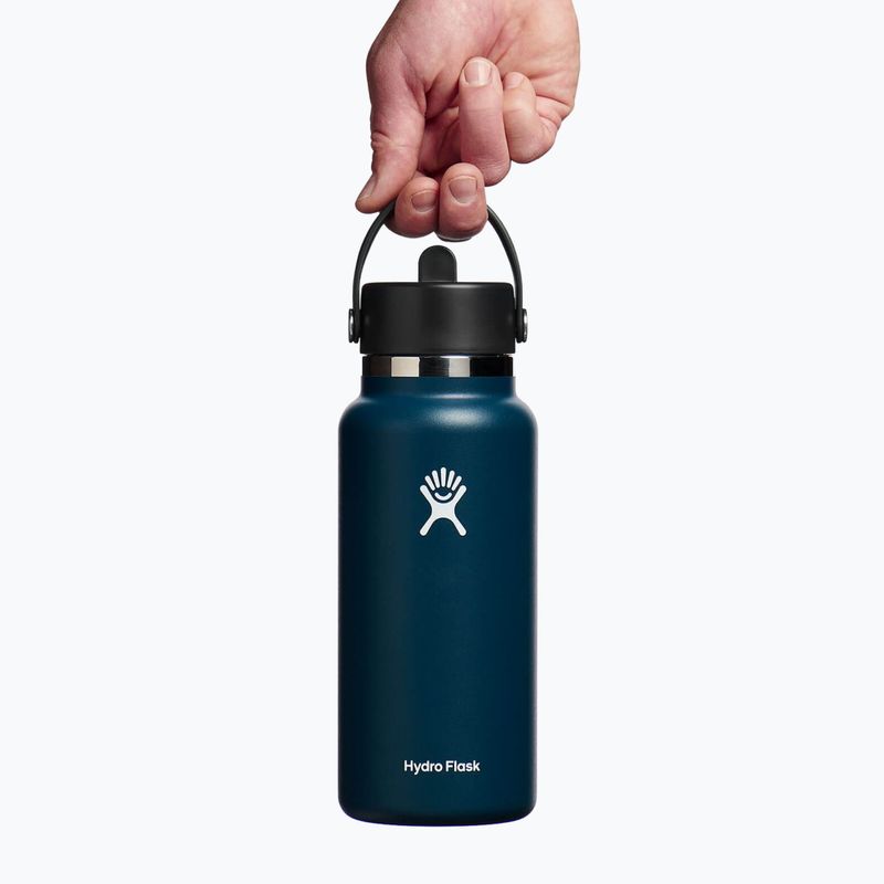 Термопляшка Hydro Flask Wide Flex Straw 945 ml синя W32BFS464 3