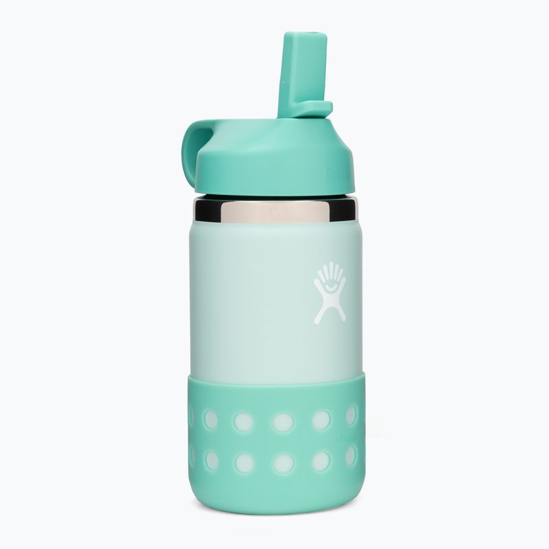 Термопляшка Hydro Flask Wide Mouth Straw Lid And Boot 355 ml dew W12BSWBB441 2
