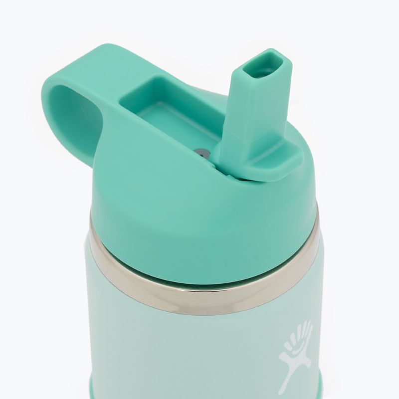Термопляшка Hydro Flask Wide Mouth Straw Lid And Boot 355 ml dew W12BSWBB441 4
