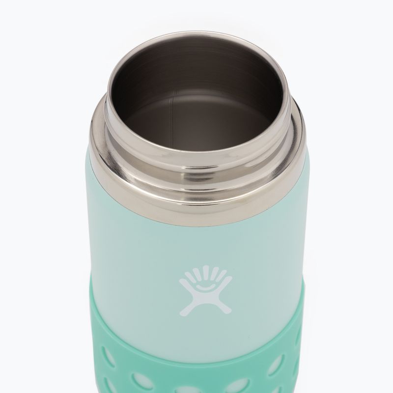 Термопляшка Hydro Flask Wide Mouth Straw Lid And Boot 355 ml dew W12BSWBB441 5