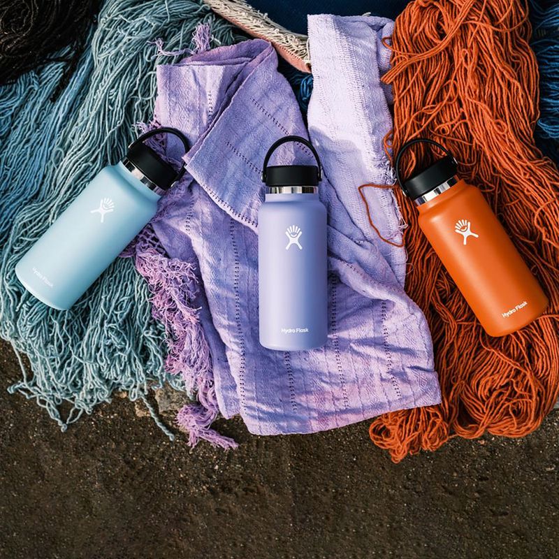 Термопляшка Hydro Flask Wide Flex Sip 470 ml червона W16BCX612 5