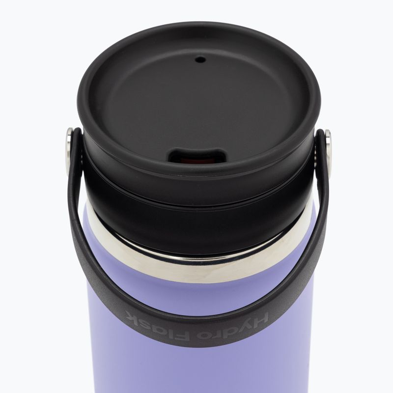 Термопляшка Hydro Flask Wide Flex Sip 470 ml фіолетова W16BCX474 2