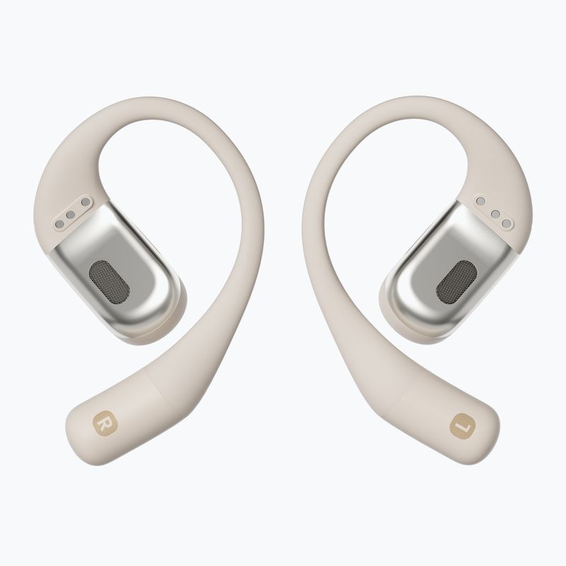 Бездротові навушники Shokz OpenFit бежеві 6