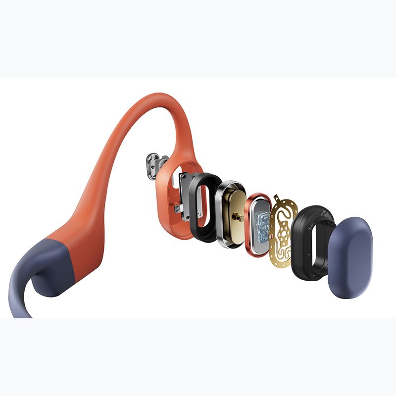 Бездротові навушники Shokz OpenSwim Pro червоні 5