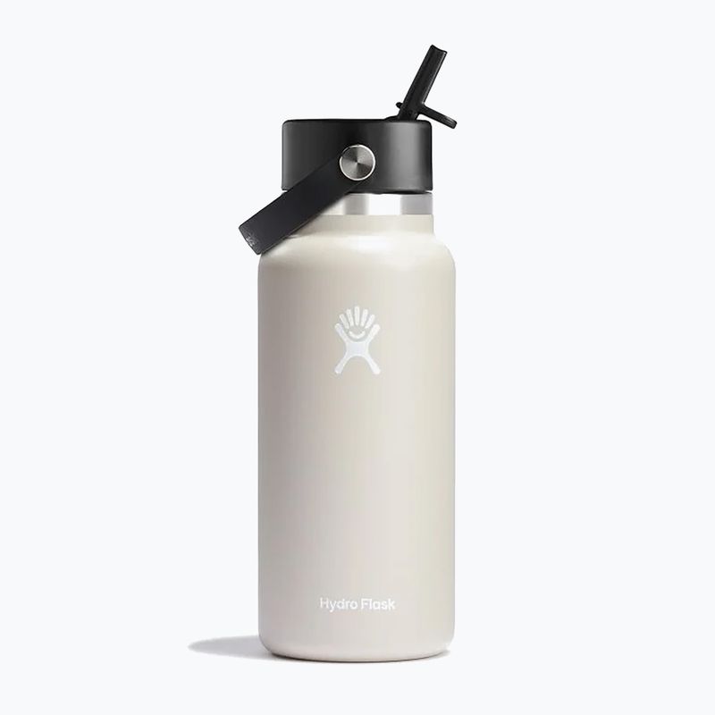 Термопляшка Hydro Flask Wide Flex Straw 945 мл вівсяна