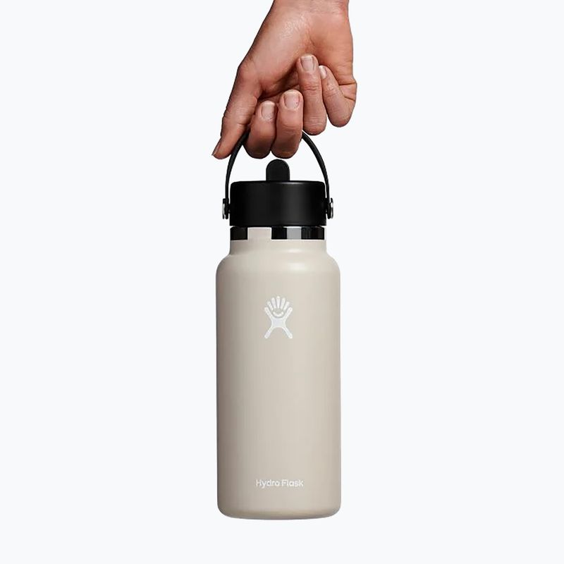 Пляшка термічна Hydro Flask Wide Flex Straw 945 мл oat 3