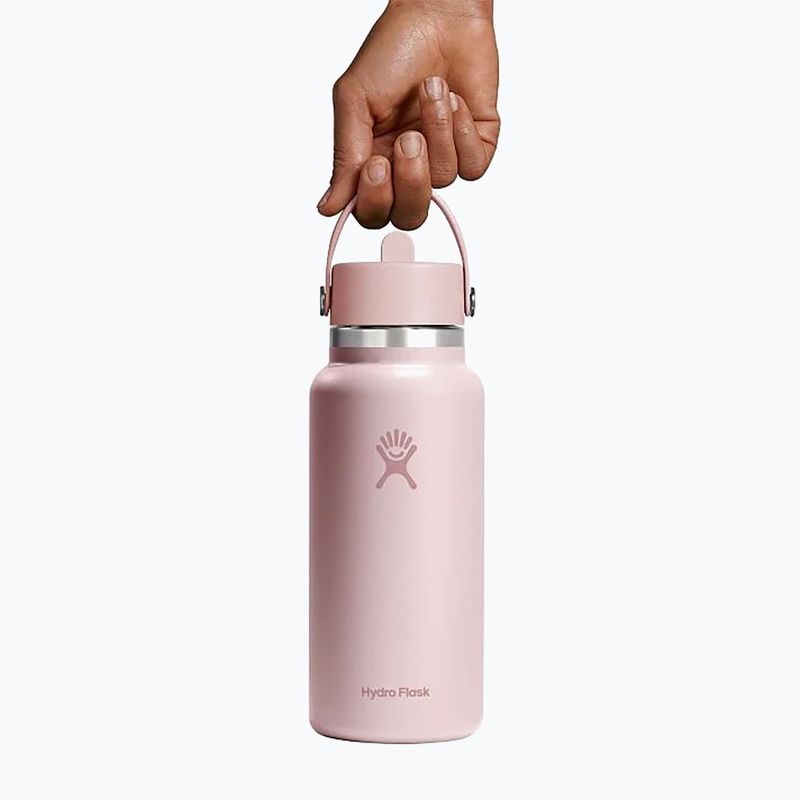 Пляшка термічна Hydro Flask Wide Flex Straw 945 мл trillium 3