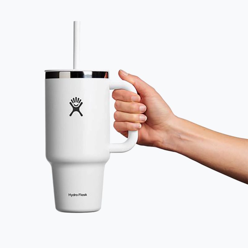 Термокружка Hydro Flask All Around Travel Tumbler 946 мл white 3