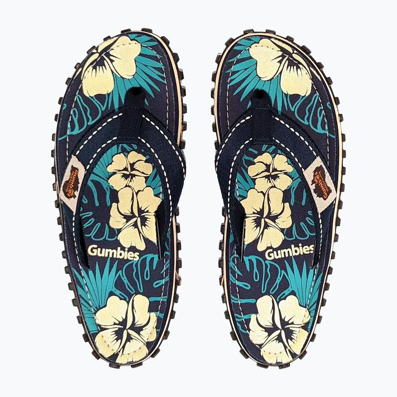 В'єтнамки Gumbies Islander blue hibiscus 8