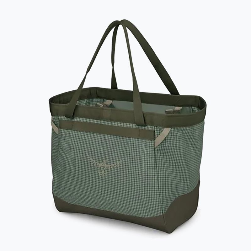 Сумка дорожня Osprey Transporter Gear Tote 28 л pine leaf / earl grey 2