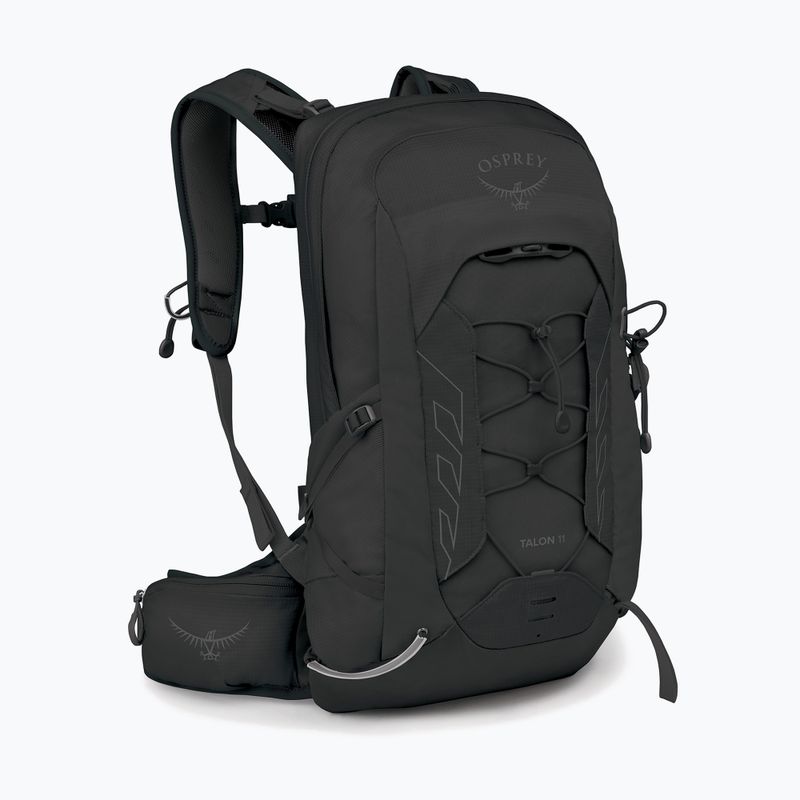 Рюкзак туристичний чоловічий Osprey Talon 11 л black/ coal grey 2