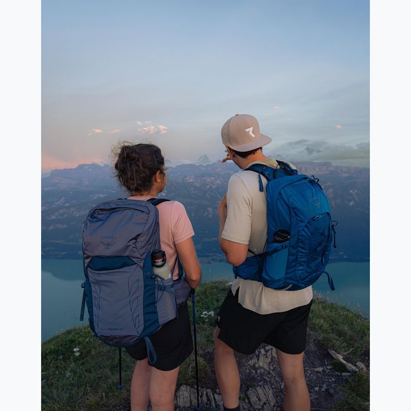 Рюкзак туристичний чоловічий Osprey Talon 11 л scoria blue/ night shift 17