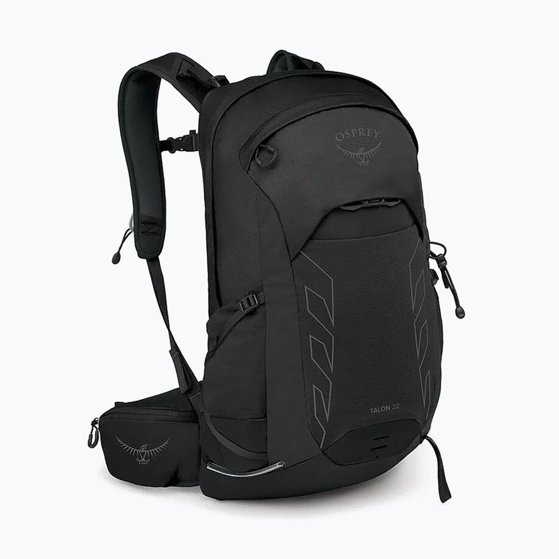 Рюкзак туристичний чоловічий Osprey Talon 22 л black coal grey 2