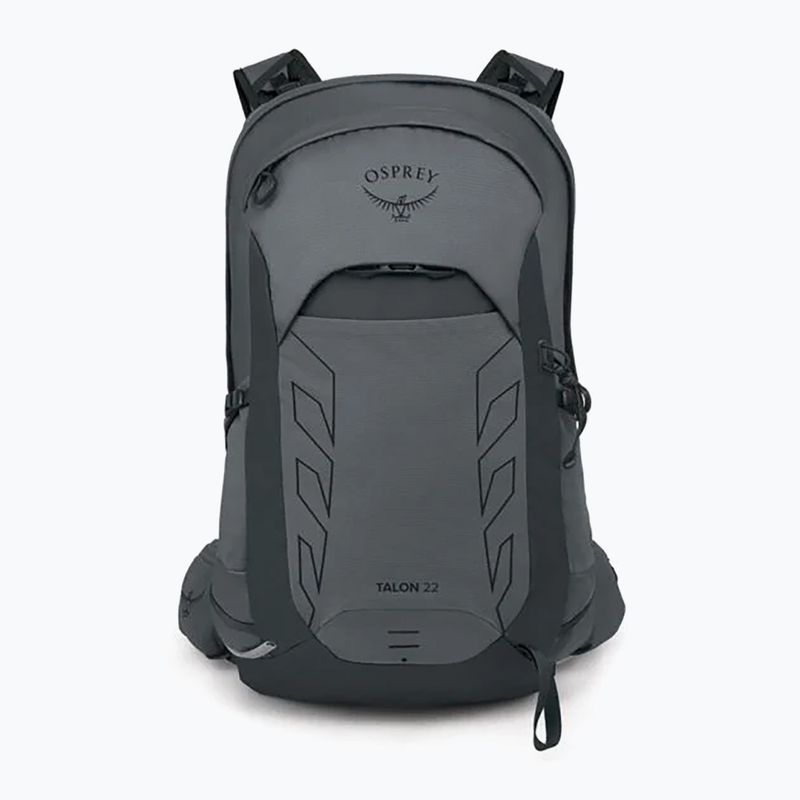 Рюкзак туристичний чоловічий Osprey Talon 22 л phantom grey / dark charcoal