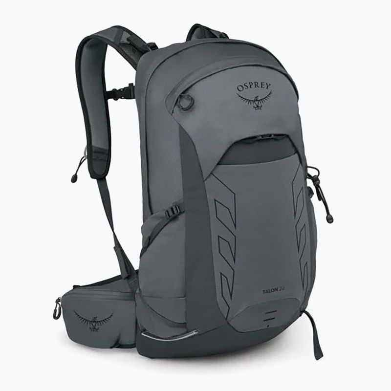 Рюкзак туристичний чоловічий Osprey Talon 22 л phantom grey / dark charcoal 3