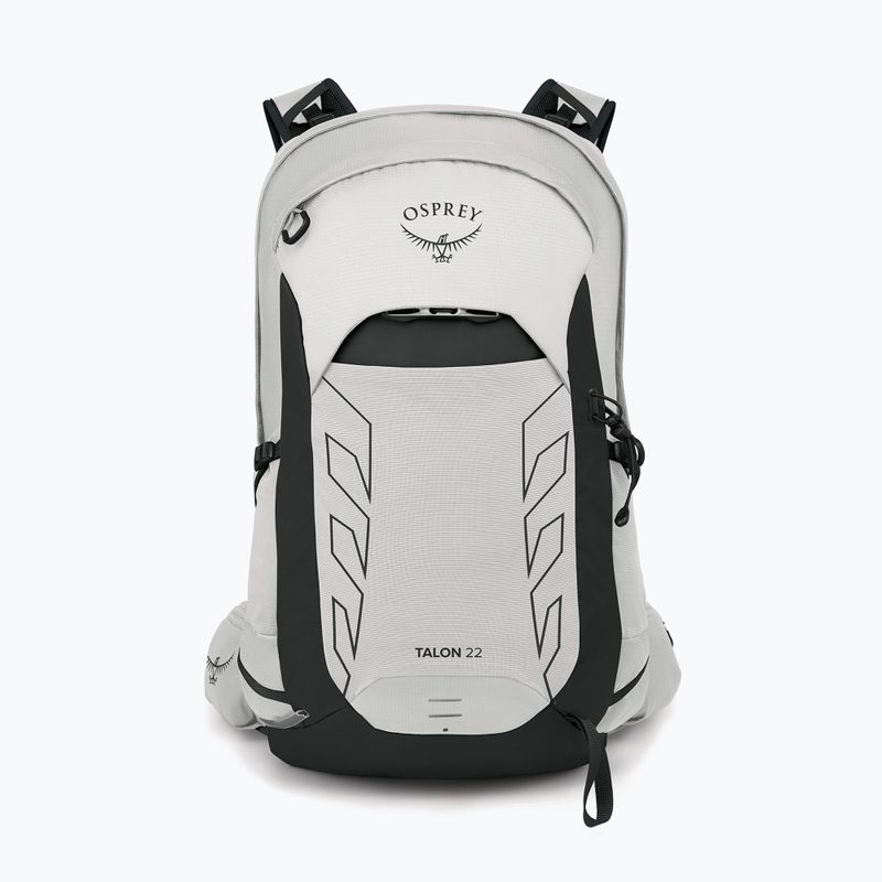Рюкзак туристичний чоловічий Osprey Talon 22 л white / black