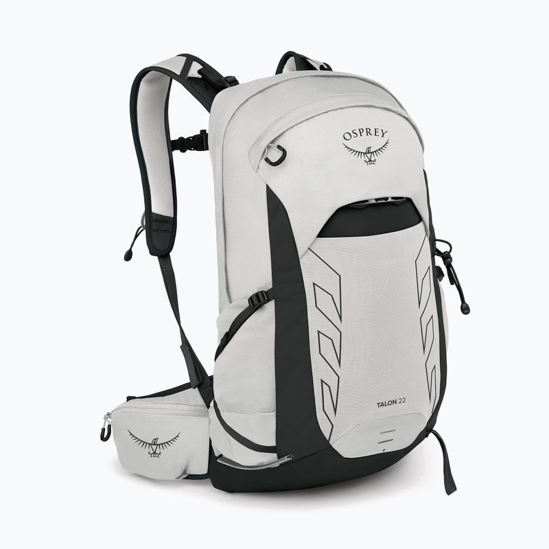 Рюкзак туристичний чоловічий Osprey Talon 22 л white / black 2