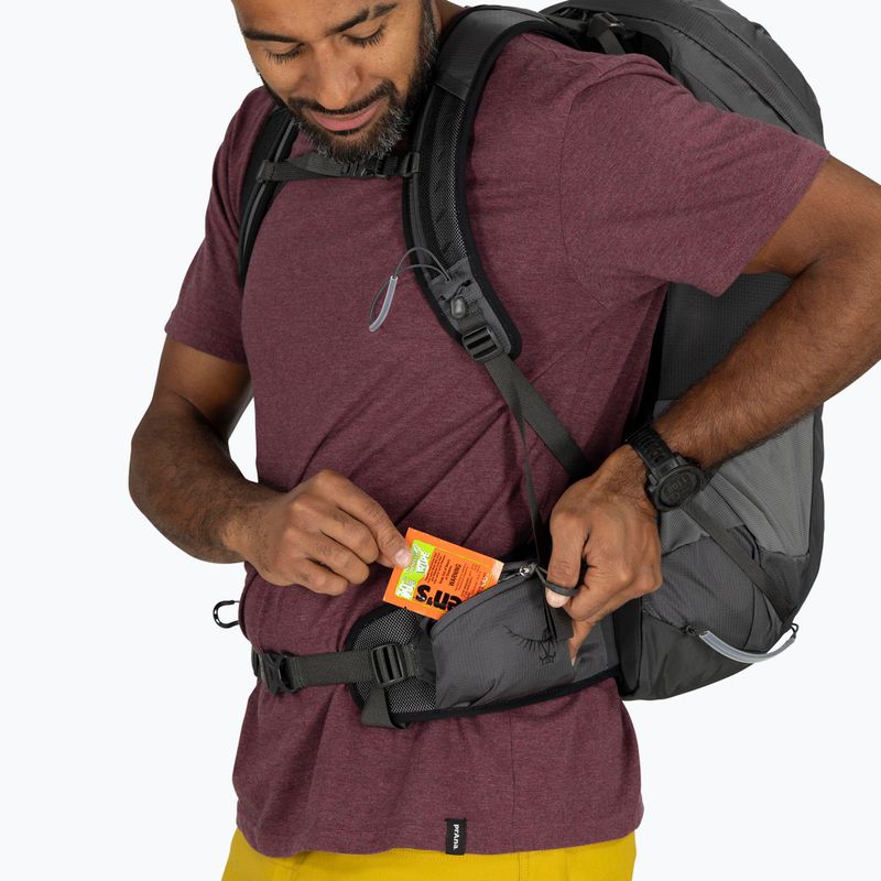 Рюкзак туристичний чоловічий Osprey Talon 26 л phantom grey / dark charcoal 8