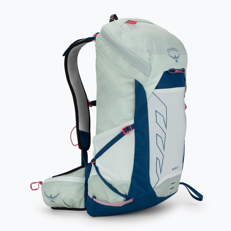 Рюкзак туристичний чоловічий Osprey Talon 26 л frosty mint green / night shift 2
