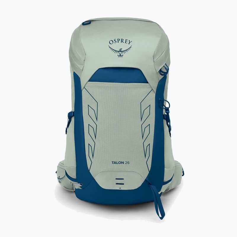 Рюкзак туристичний чоловічий Osprey Talon 26 л frosty mint green / night shift
