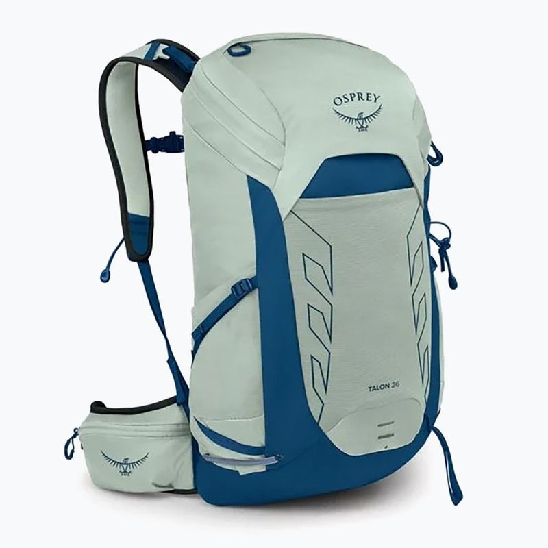Рюкзак туристичний чоловічий Osprey Talon 26 л frosty mint green / night shift 3