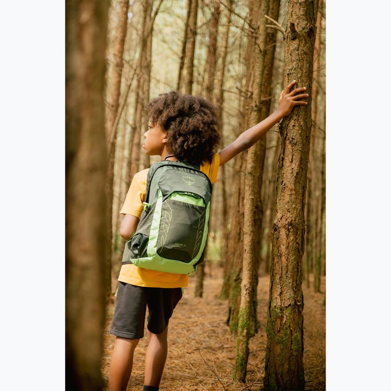 Рюкзак туристичний дитячий Osprey Talon Jr 11 л green canopy 10