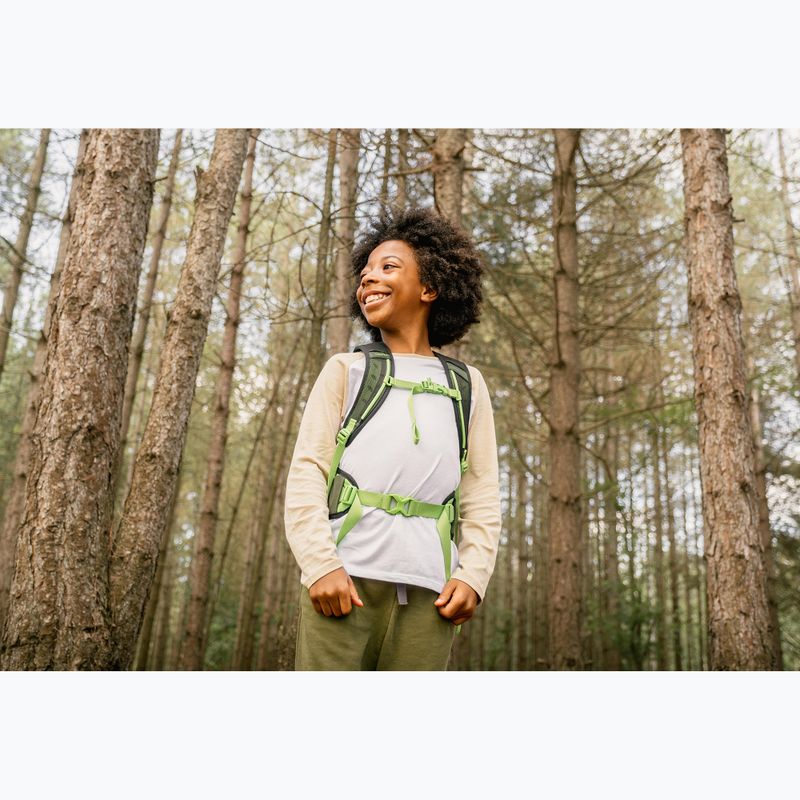 Рюкзак туристичний дитячий Osprey Talon Jr 11 л green canopy 12