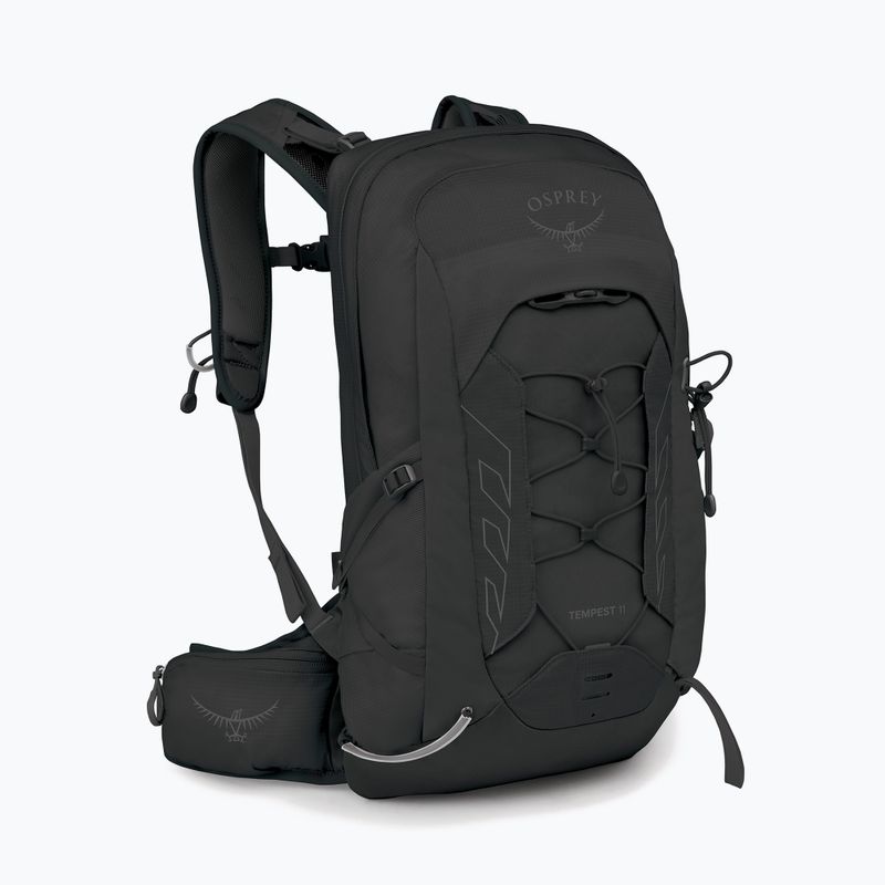 Рюкзак туристичний жіночий Osprey Tempest 11 л black/ coal grey 2