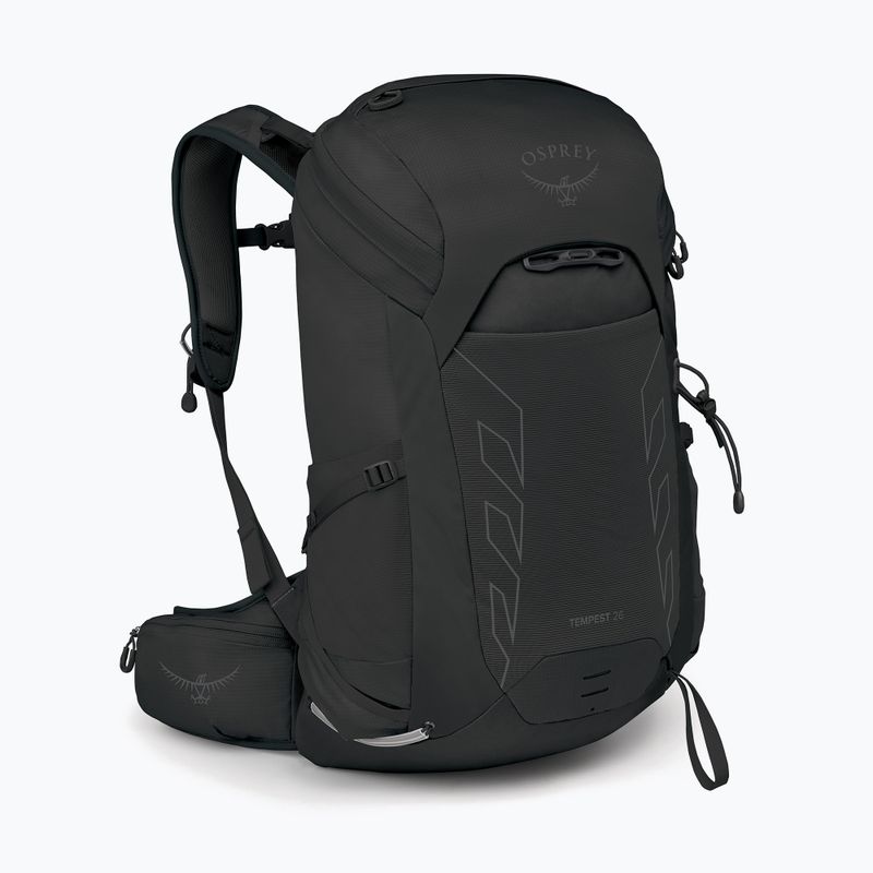Рюкзак туристичний жіночий Osprey Tempest 26 л black/ coal grey 2