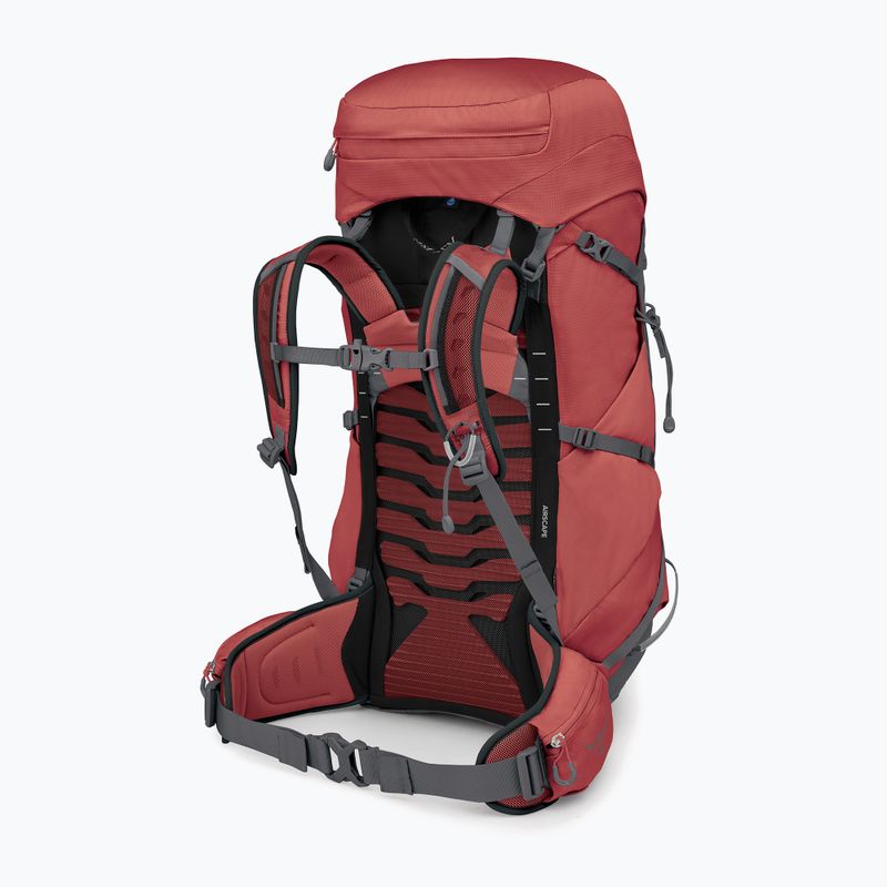 Рюкзак трекінговий жіночий Osprey Tempest 44 л red pampass/Coal Grey 3