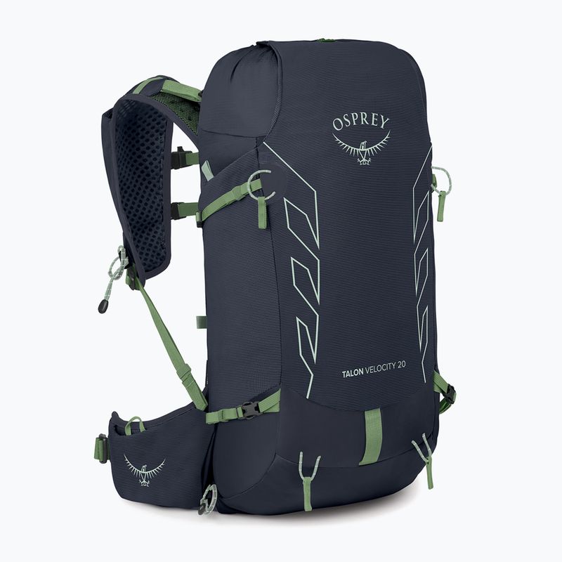 Рюкзак туристичний чоловічий Osprey Talon Velocity 20 л nocturnal blue 2