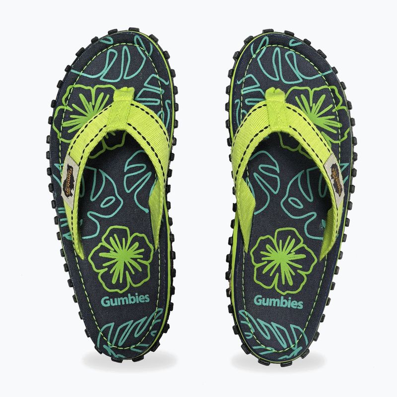 В'єтнамки Gumbies Islander lime hibiscus 4