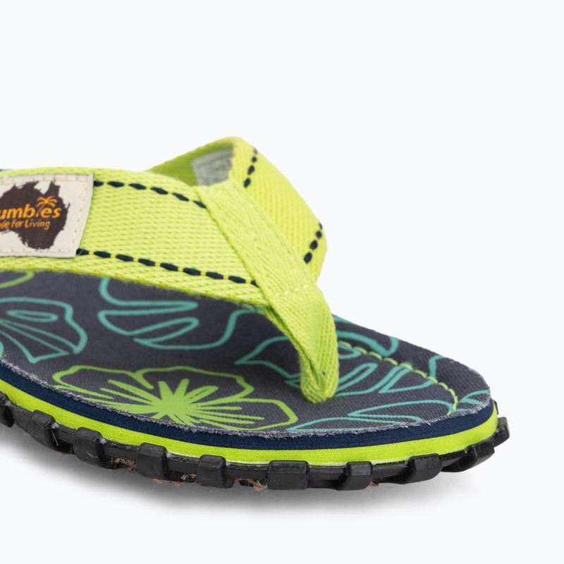 В'єтнамки Gumbies Islander lime hibiscus 7