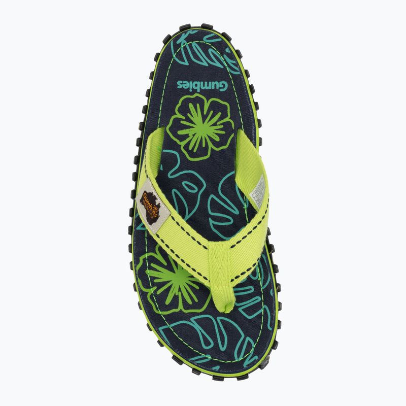 В'єтнамки Gumbies Islander lime hibiscus 5